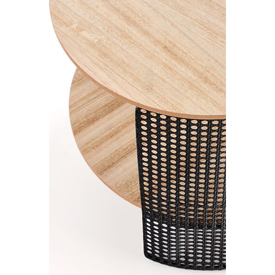 Măsuță de cafea TRAFICA natural/negru