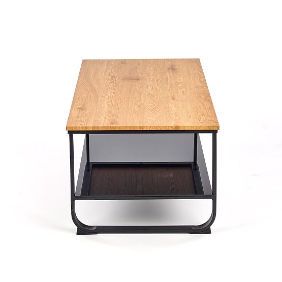 Măsuță de conferință ARTIGA stejar auriu / negru (1p=1buc)