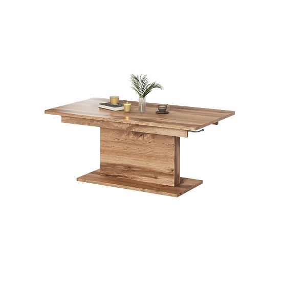 Măsuță de conferință BUSETTI blat: stejar wotan, picioare: stejar wotan (2p=1buc)