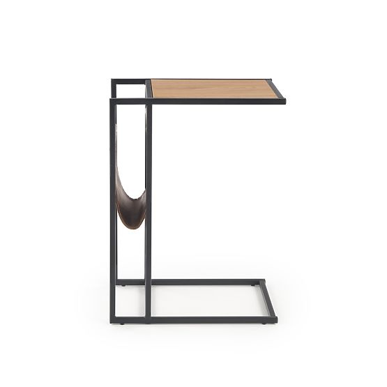 Măsuță de conferință COMPACT stejar auriu/negru (1p=1buc)