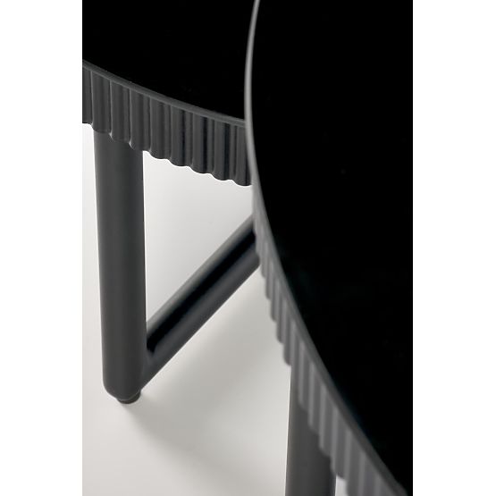 Măsuță de conferință COSMO S, neagră (1p=1buc)