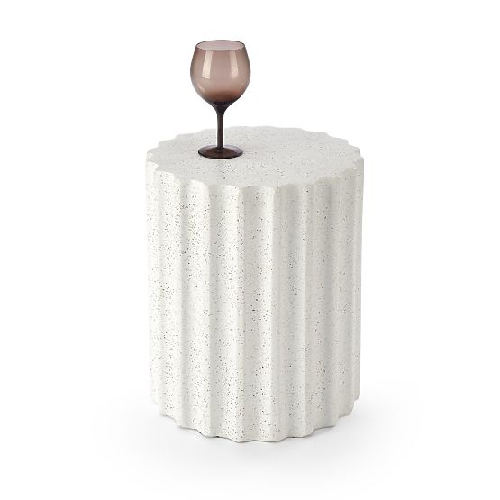 Măsuță de conferință FARA compozit - oxid de magneziu, alb (1p=1buc)