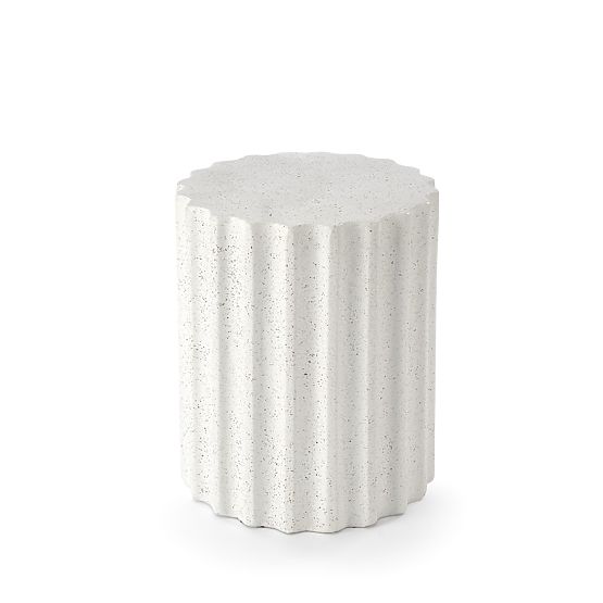 Măsuță de conferință FARA compozit - oxid de magneziu, alb (1p=1buc)