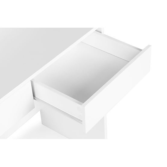 Măsuță de toaletă cosmetică cu oglindă și iluminare LED 3 culori setare luminozitate ModernHome