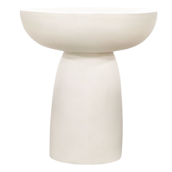 Măsuță laterală Lagoon 45 cm, bej, mată