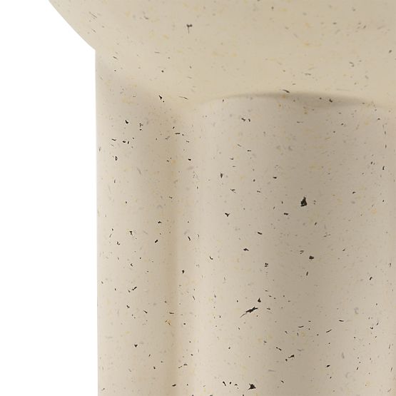 Măsuță laterală Poppy, beton, efect de granit