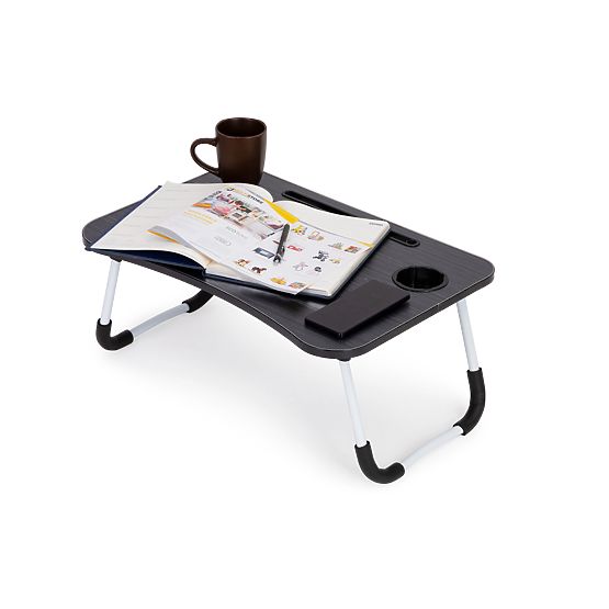 Măsuță pentru laptop pentru pat 60x40cm - Negru