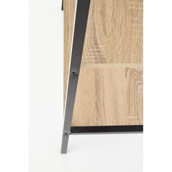 NARVIK REG1 negru / stejar sonoma