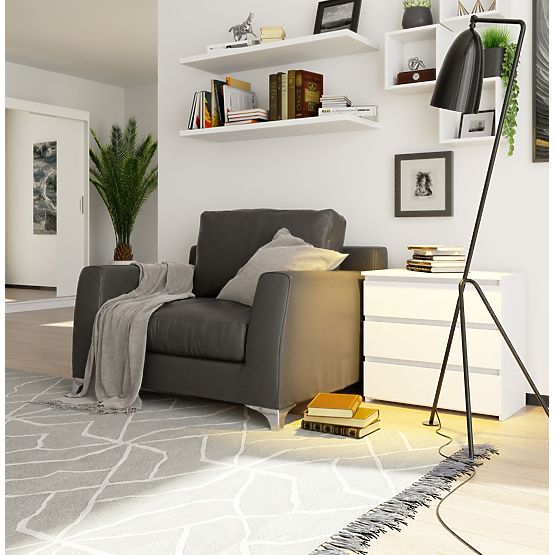 NOPTIERĂ CL3 60 cm PK ALBĂ