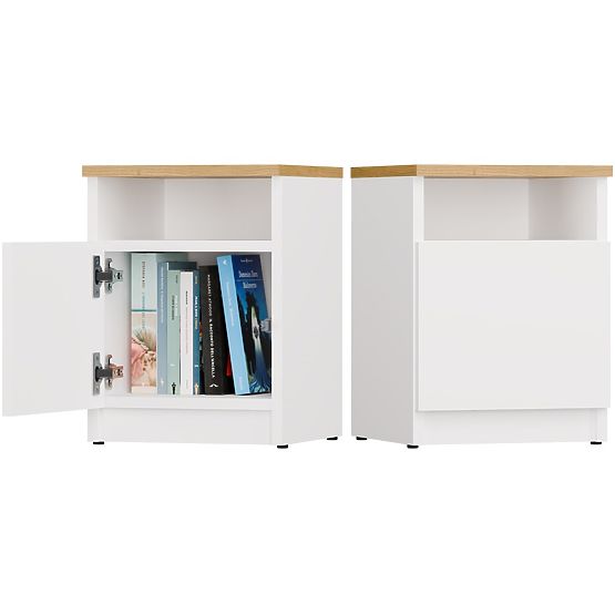 Noptieră GALAX 30/1D ALB-ARTISAN