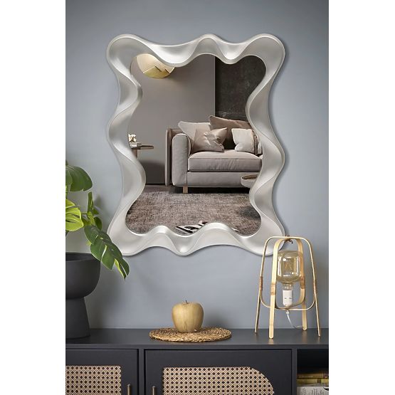 Oglindă de perete DECO, argintiu antic (1p=1buc)