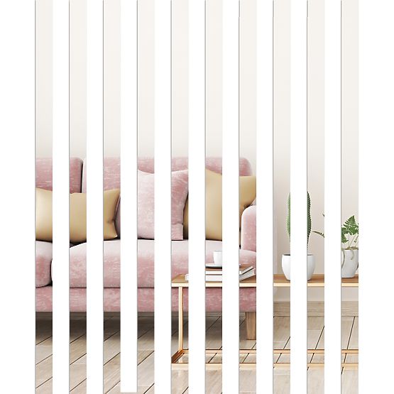 Oglindă decorativă acrilică Oblong 20 cm
