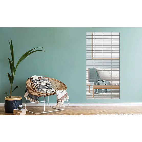 Oglindă decorativă acrilică Oblong 20 cm