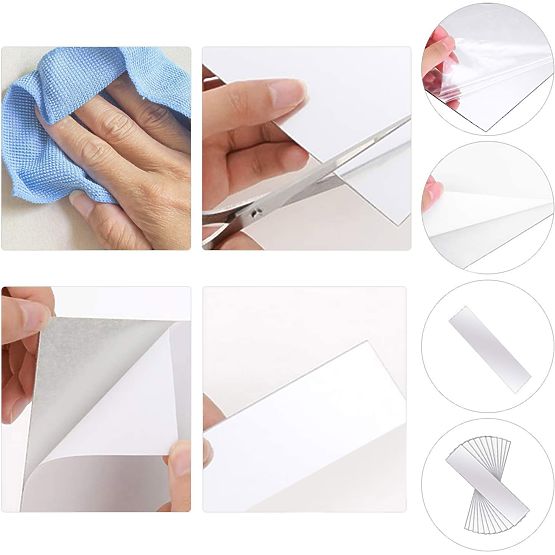 Oglindă decorativă acrilică Oblong 20 cm