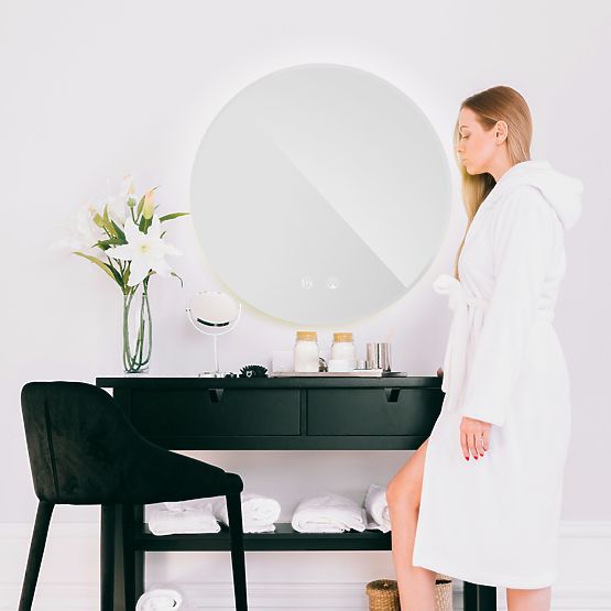 OGLINDĂ LED DE PERETE 50cm HZJ050