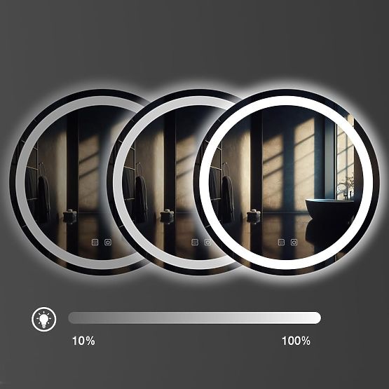 OGLINDĂ LED DE PERETE 60cm BAS