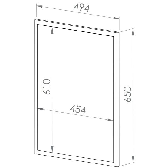 Oglinda Nevio - stejar artizanal