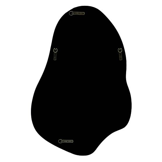 Oglindă suspendată Maluma, roșie, lucioasă