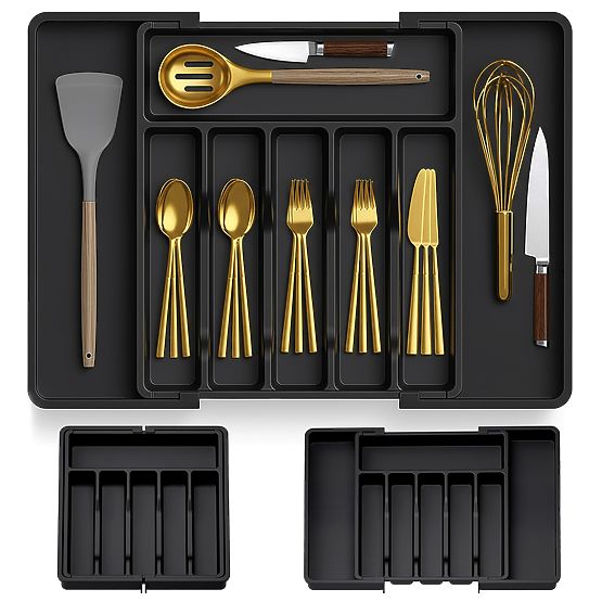 Organizator extensibil pentru tacâmuri GARFO