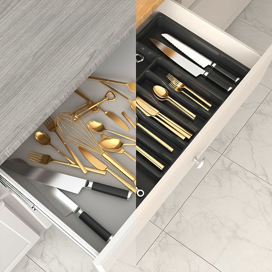 Organizator extensibil pentru tacâmuri GARFO
