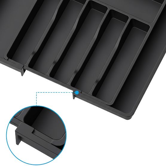 Organizator extensibil pentru tacâmuri GARFO
