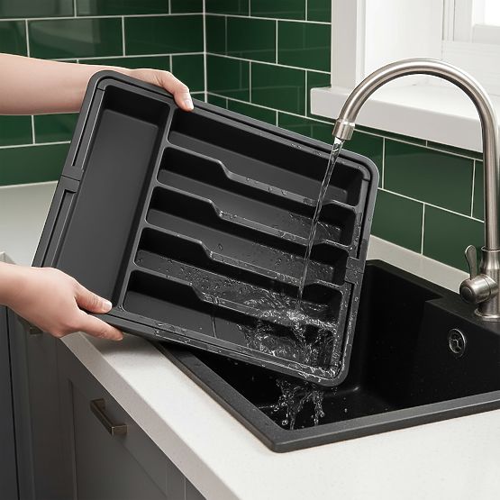 Organizator extensibil pentru tacâmuri GARFO