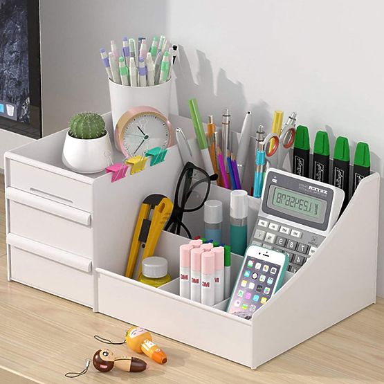 Organizator pentru bijuterii, cosmetice și rechizite de birou