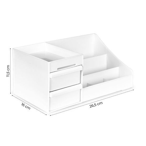Organizator pentru bijuterii, cosmetice și rechizite de birou
