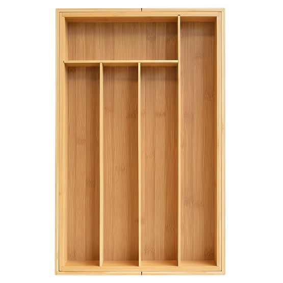 Organizator pentru tacâmuri din bambus IKAR