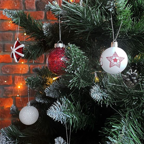 ORNAMENTE DE CRĂCIUN 41 BUC SYSD1688-195