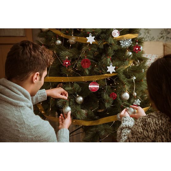 ORNAMENTE DE CRĂCIUN 41 BUC SYSD1688-195