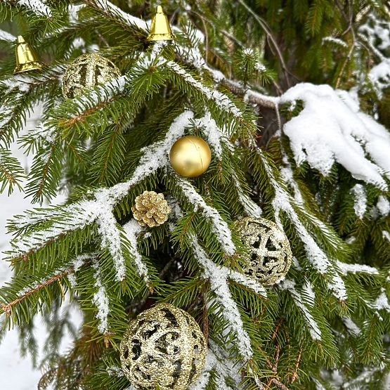 ORNAMENTE DE CRĂCIUN MIX 101 BUC 311437