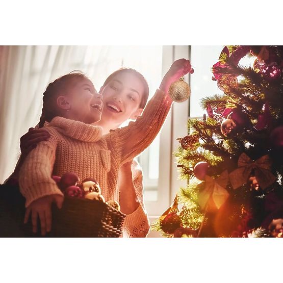 ORNAMENTE DE CRĂCIUN MIX 72 BUC 311435