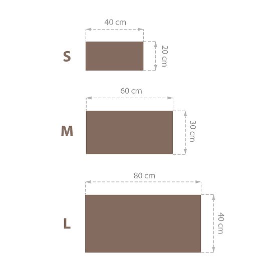 Panou tapițat Klasik - cacao