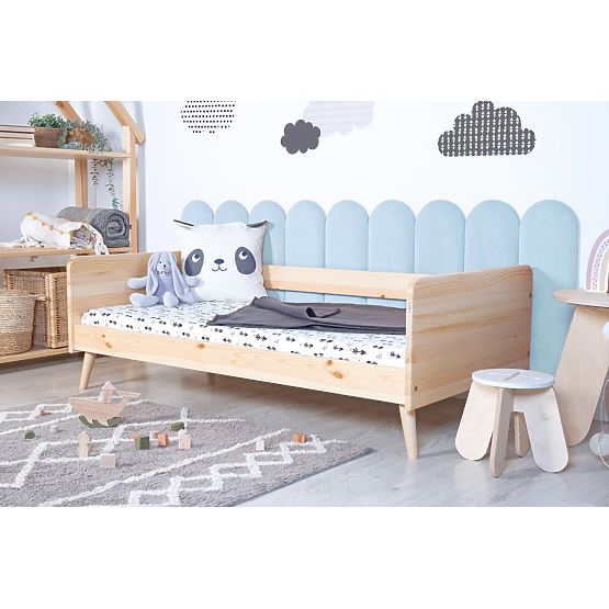 Panou tapițat Oblouček - albastru deschis