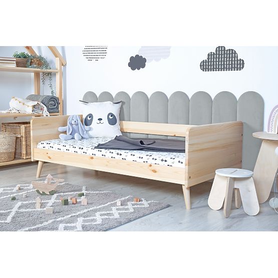 Panou tapițat Arc - gri