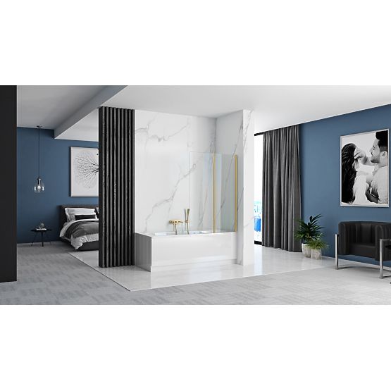 Paravan de cadă pliabil Rea Agat-2 100 AURIU PERIAT