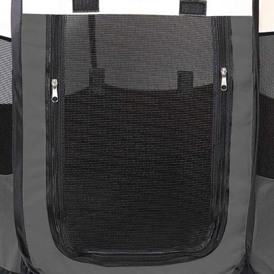 Parc pliabil universal pentru câini și pisici - gri