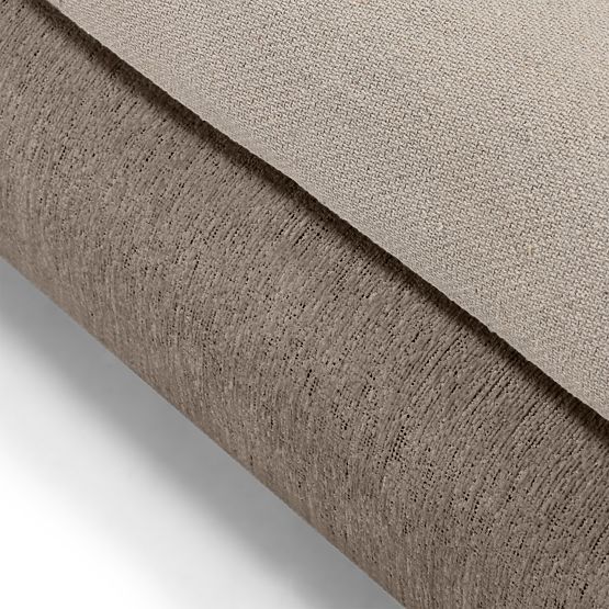 Pat de tapițerie Bowee 160x200 cm, cu somieră, gri, picioare sferice