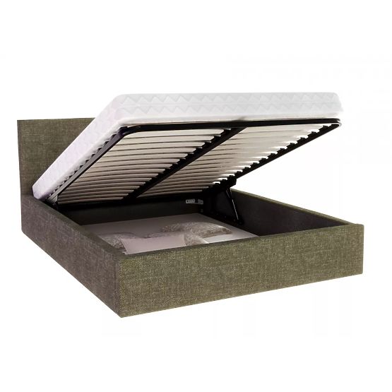 Pat tapitat TULSA 120 x 200 cm - Verde olive