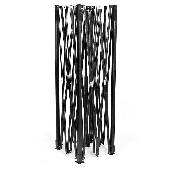 Pavilion comercial expres 3x3 m negru