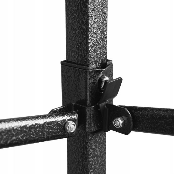 Pavilion comercial expres 3x3 m negru