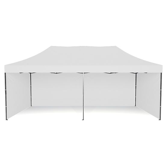 Pavilion comercial expres - 3x6 m - alb