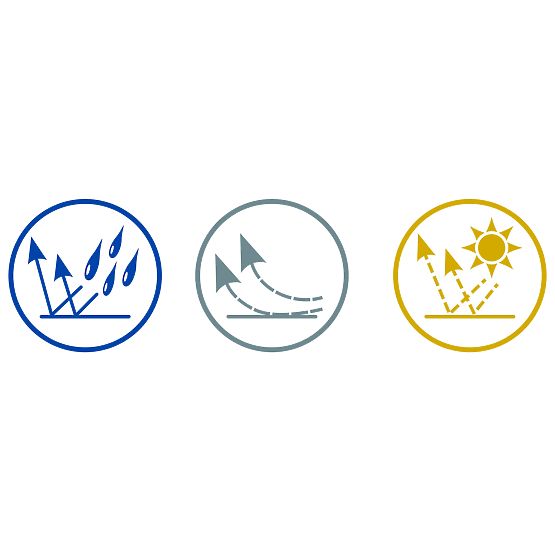 Pavilion comercial expres - 3x6 m - albastru