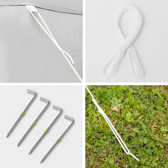 Pavilion de grădină 3x3 m automat pliabil + 4 pereți laterali MultiGarden