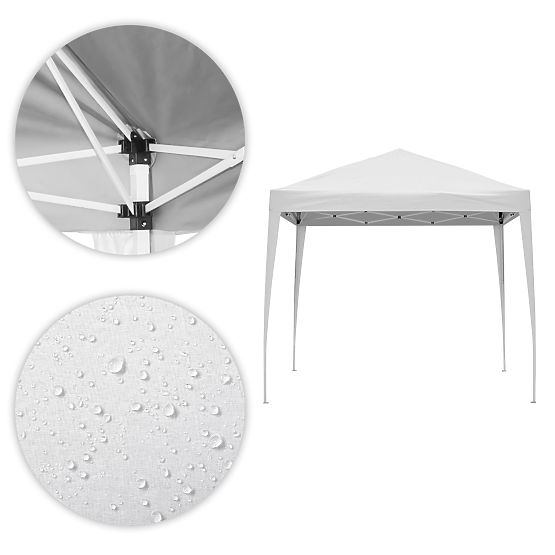 Pavilion de grădină 3x3 m cu acoperiș automat pentru terasă MultiGarden