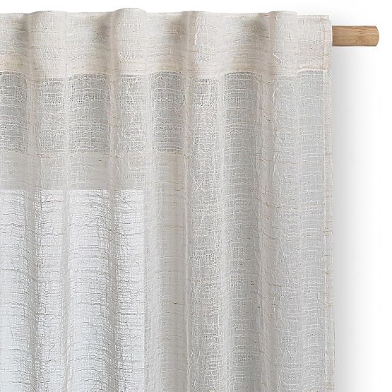 Perdea RESTILO DRIMAR culoare bej stil modern bandă material in, microfibră 140x250