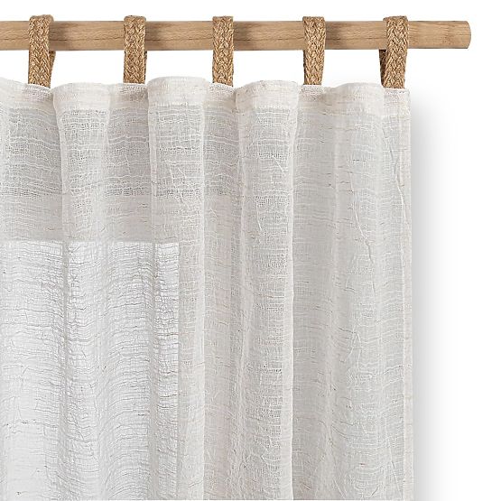 Perdea RESTILO DRIMAR culoare bej stil modern material in, microfibră 140x250