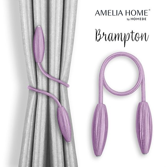 Perdele - accesorii BRAMPTON culoare liliac ameliahome