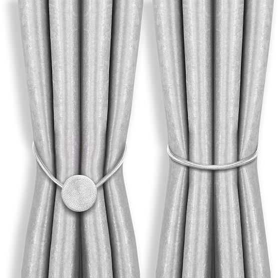 Perdele - accesorii CALGARY culoare albastru deschis ameliahome